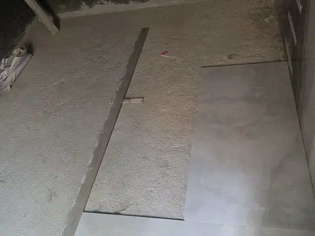 Floor preparation before tile installation