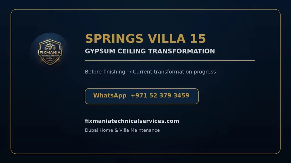Springs villa after renovation in Dubai