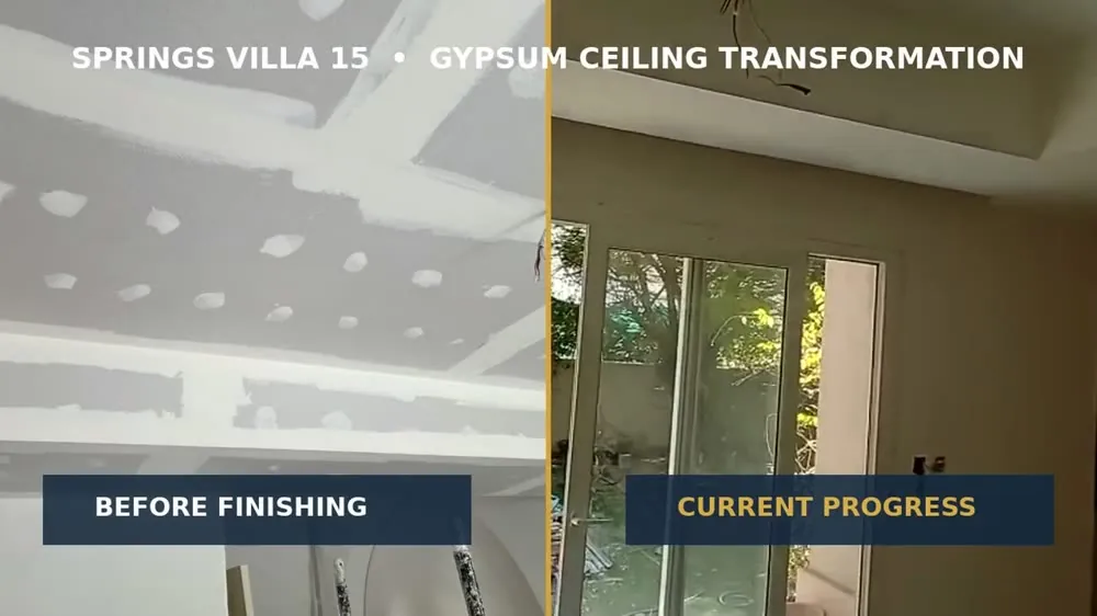 Springs villa before renovation in Dubai