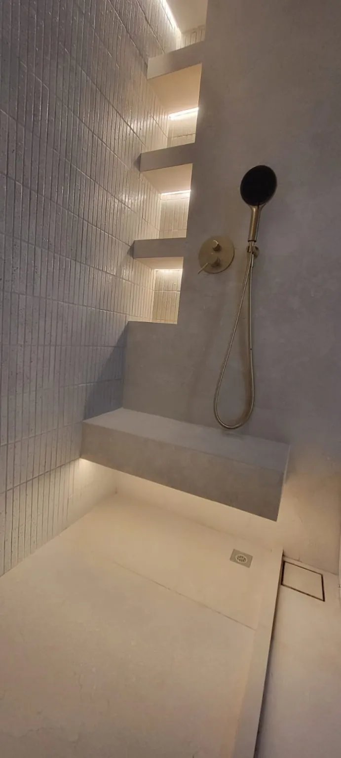 Deema villa bathroom after renovation in Dubai