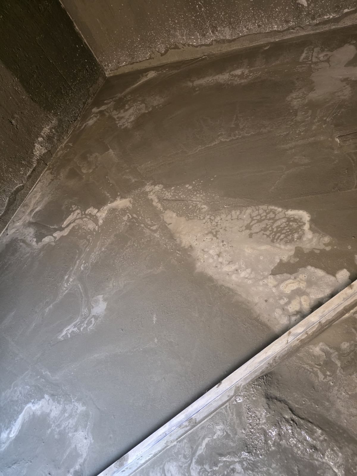 Villa exterior under maintenance and finishing