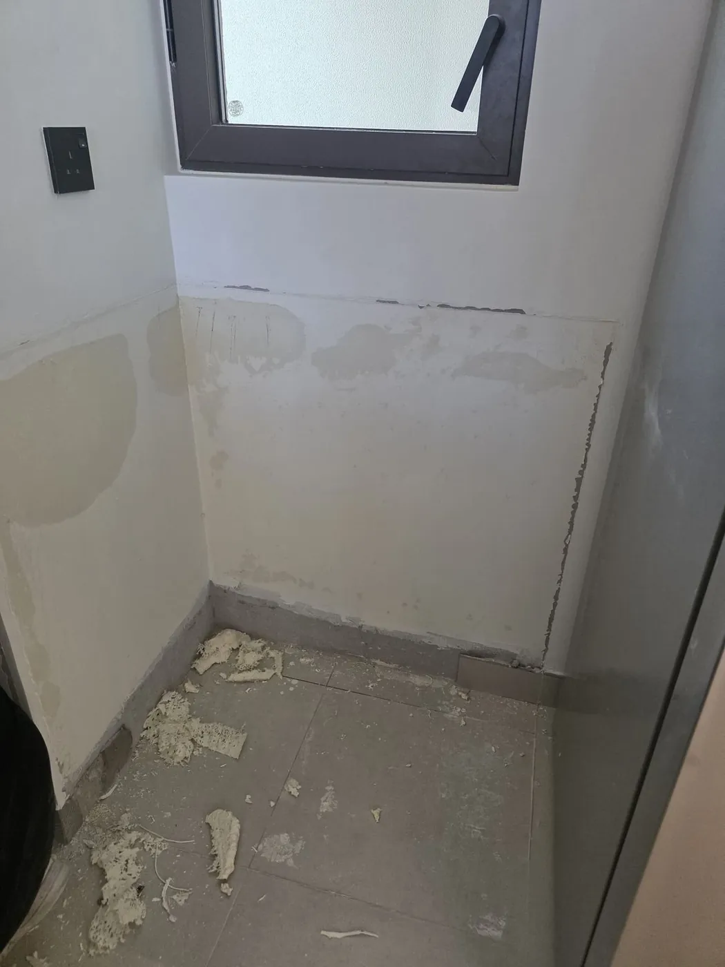 Site preparation for villa renovation work